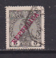 PORTUGAL - 1910  Republica 5r Used As Scan - Used Stamps