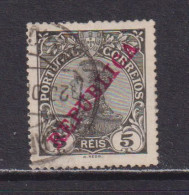 PORTUGAL - 1910  Republica 5r Used As Scan - Used Stamps