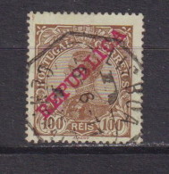 PORTUGAL - 1910  Republica 100r Used As Scan - Usati