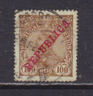PORTUGAL - 1910  Republica 100r Used As Scan - Used Stamps