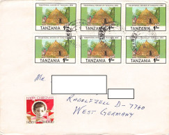 TANZANIA - MAIL 1986 > RADOLFZELL/DE / *347 - Tanzania (1964-...)