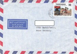 TANZANIA - MAIL Ca 1990 > RADOLFZELL/DE / *348 - Tanzania (1964-...)