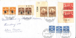 Denmark Cover 17-12-2002 With Some Older Danish Stamps In Pair The Flap On The Backside Of The Cover Is Missing - Lettres & Documents