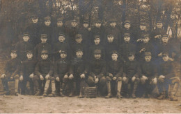 La Braconne , Brie * Carte Photo Militaire * Classe 1916 * Soldats Militaires Régiment Militaria Camp - Other & Unclassified