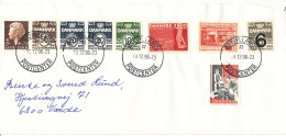 Denmark Cover 19-12-1996 With Some Older Danish Stamps The Flap On The Backside Of The Cover Is Missing - Cartas & Documentos