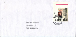Denmark Cover 25-10-2001 Single Franked - Lettres & Documents