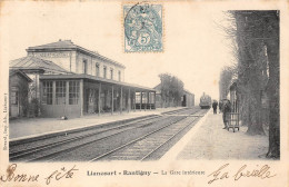 60-LIANCOURT-RANTIGNY- LA GARE INTERIEURE - Liancourt