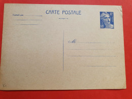 Entier Postal Type Gandon 12fr, Non Circulé - Réf 1304 - Cartes Postales Types Et TSC (avant 1995)