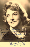 Hélène PIROIRD * CP Dédicacée Dédicace Autographe * Musique Musicien Artiste Française Soliste Opéra - Chanteurs & Musiciens