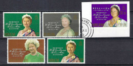 HONG KONG, GIBRALTAR, STE HELENE, FALKLAND Ca.1980: Lot "REINE ELISABETH" Neufs** Et Obl. - Ungebraucht