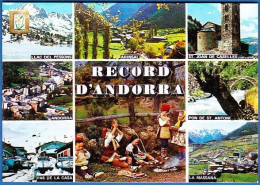 Valls D'Andorra - Diversos Aspectos/ Record DÁndorra -|- Postales Escudo De Oro - Teruel