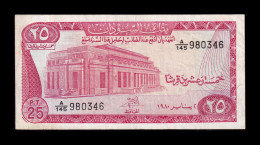 Sudan 25 Piastres 1973 Pick 11b Mbc+ Vf+ - Sudan