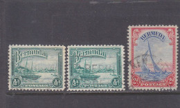 BERMUDA - BERMUDES - 1936 / 1940 - O / FINE CANCELLED - " SONG OF THE WIND "  " LUCIE " -  Yv. 92, 95     Mi. 89, 104 - Bermuda