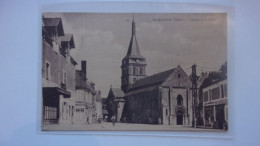 36  SAINT GAULTIER  L EGLISE ET LA PLACE - Sonstige & Ohne Zuordnung