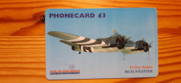 Prepaid Phonecard United Kingdom, Royal Air Force Museum - Airplane, D-Day - Bedrijven Uitgaven