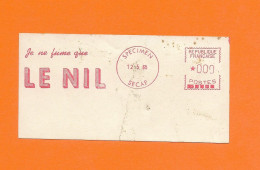 EMA SPECIMEN SECAP TABAC TOBACCO TABAK TABACO CIGARETTE CIGARETTES CIGARRO PAPIER PAPER LE NIL 1968 - Tabak