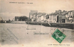 Paimboeuf * Les Quais * CACHET Restaurant Vapeur Ville De Nantes * 1909 - Paimboeuf