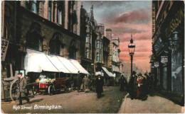 CPA Carte Postale Royaume Uni   Birmingham  High  Street 1915 VM68998 - Birmingham