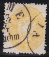 Austria      .    Y&T    .   22  (2 Scans)      .  O      .   Cancelled   .   Hinged - Used Stamps