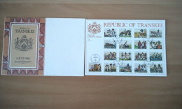 Transkei FDC Tribal Customs 1984 - Transkei