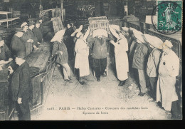 75 --- Paris -- Halles Centrales -- Concours Des Candidats Forts -- Epreuve De Force - Petits Métiers à Paris