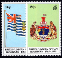 British Indian Ocean Territory 1990 25th Anniversary Of British Indian Ocean Territory Unmounted Mint. - British Indian Ocean Territory (BIOT)