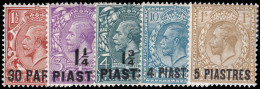 British Levant 1913-14 Part Set Lightly Mounted Mint. - Levante Británica