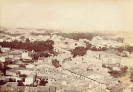 Carcassonne * 1909 * Vue Prise De La Ville Haute * Photo Ancienne 9x6.4cm - Carcassonne