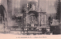 Vic De Bigorre - L'Eglise Saint Martin   - CPA °J - Vic Sur Bigorre