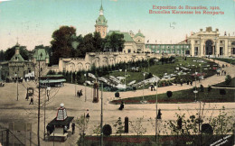BELGIQUE - Exposition De Bruxelles, 1910 - Bruxelles Kermesse Les Remparts - Animé - Colorisé - Carte Postale Ancienne - Expositions Universelles