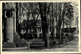 CPA Drezdenko Driesen Neumark Ostbrandenburg, Bismarckdenkmal Mit Schloss - Neumark