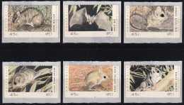 MiNr. 1273 - 1278 Australien (Commonwealth) 1992, 2. Jan. Freimarken: Gefährdete Tiere - Postfrisch/**/MNH - Mint Stamps