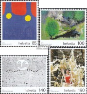 Schweiz 2210-2213 (kompl.Ausg.) Postfrisch 2011 Künstler Mit Behinderung - Neufs