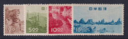 Japan, Scott 450-453, MLH - Ongebruikt