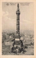 BELGIQUE - Bruxelles - Colonne Du Congrès - Monument - Animé - Carte Postale Ancienne - Monumenti, Edifici