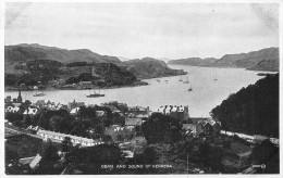 ECOSSE - Oban And Sound Of Kerrera - Carte Postale Ancienne - Argyllshire