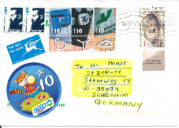 Israel Cover Sent To Germany 2005 - Lettres & Documents