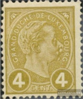 Luxembourg 69 Unmounted Mint / Never Hinged 1895 Adolf - 1895 Adolfo Di Profilo