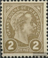 Luxembourg 68 Unmounted Mint / Never Hinged 1895 Adolf - 1895 Adolfo De Perfíl