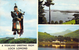 ECOSSE - Loch Lomond - A Highland Greeting From - Carte Postale Ancienne - Other & Unclassified