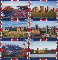 UNO - New York 1666-1671 (kompl.Ausg.) Postfrisch 2018 UNESCO Welterbe - Unused Stamps