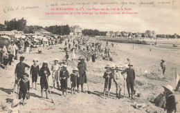 Le Pouliguen * La Plage Vue Du Côté De La Baule * Les Constructions De Sable Faites Par Les Enfants Un Jour De Concours - Le Pouliguen