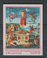 Brésil 1983 Peinture Raphael BF 53 ** MNH - Blocs-feuillets