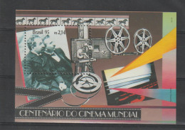 Brésil 1995 Centenaire Du Cinéma BF 96 ** MNH - Blokken & Velletjes