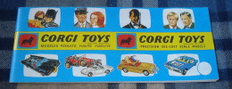 Catalogue CORGI TOYS 1966 - Voitures Miniatures - Batman, The Avengers, James Bond, Etc - France - Catálogos