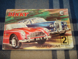 Catalogue Original DINKY TOYS 1966 - 2e édition - Voitures Miniatures - Pays Bas - Catalogues & Prospectus