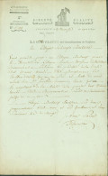 Département Conquis Deux Nêthes Turnhout 1801 Signé Préfet Arrondissement Turnhout Au Citoyen Liebregis Secrétaire - 1792-1815: Départements Conquis