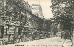 PARIS 4eme Arrondissement   DUBONNET  7 Rue Mornay ( Les Voitures De Livraisons ) - Arrondissement: 04