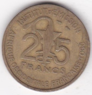 Afrique Occidentale Française Togo 25 Francs 1957 Bronze-Alu. KM# 9.  - Togo
