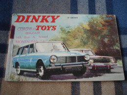 Catalogue Original DINKY TOYS 1966 - 2e édition - Voitures Miniatures - éd. Française - Catálogos